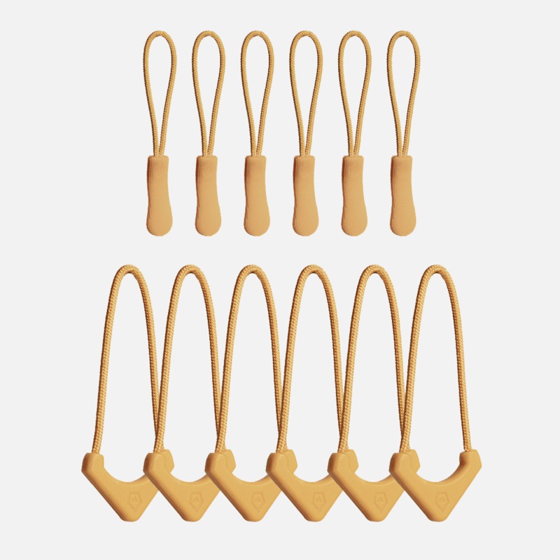 WANDRD Zipper Pullers in Dallol Yellow