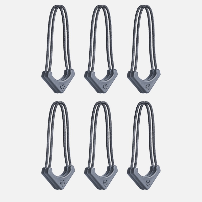 WORRYLESS Locking Zipper Pullers in Aegean Blue