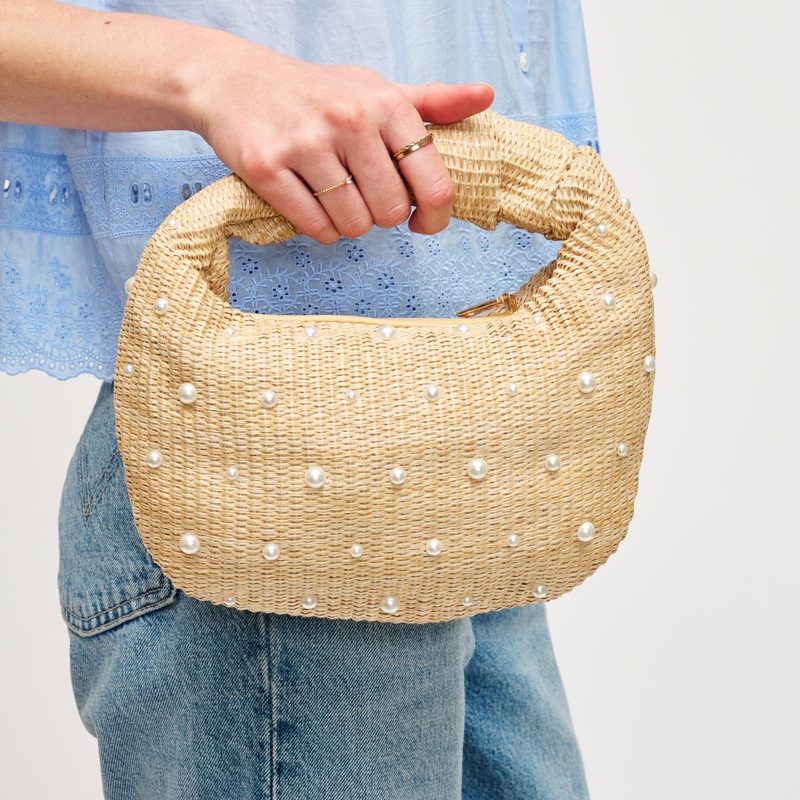 Tracy - Pearls Clutch