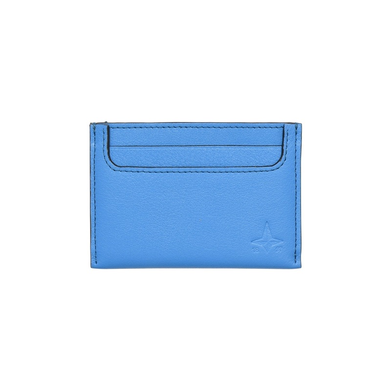 1897  Credit Card Holder | Bright Blue