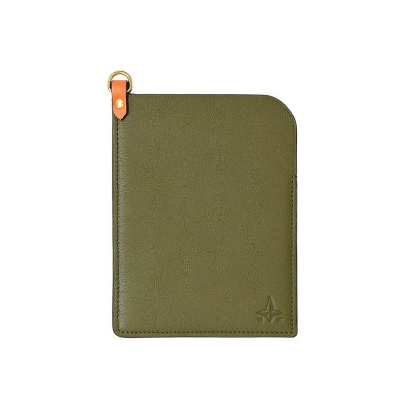 1897  Passport Pouch | Multi/Khaki