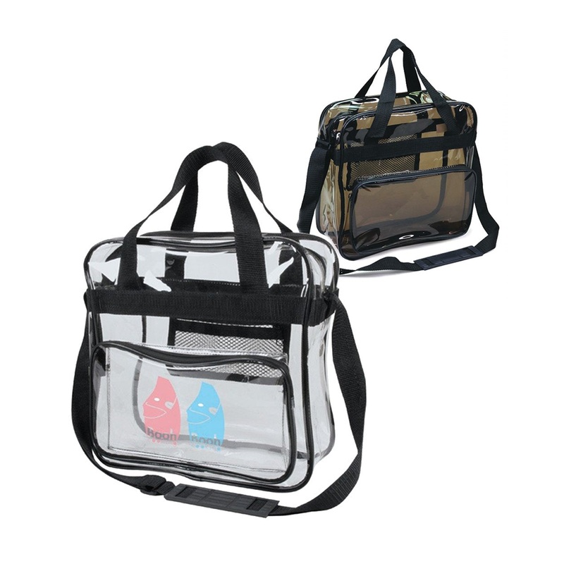 6 ct Clear Crossbody Bag / Stadium Clear Bag - Pack of 6