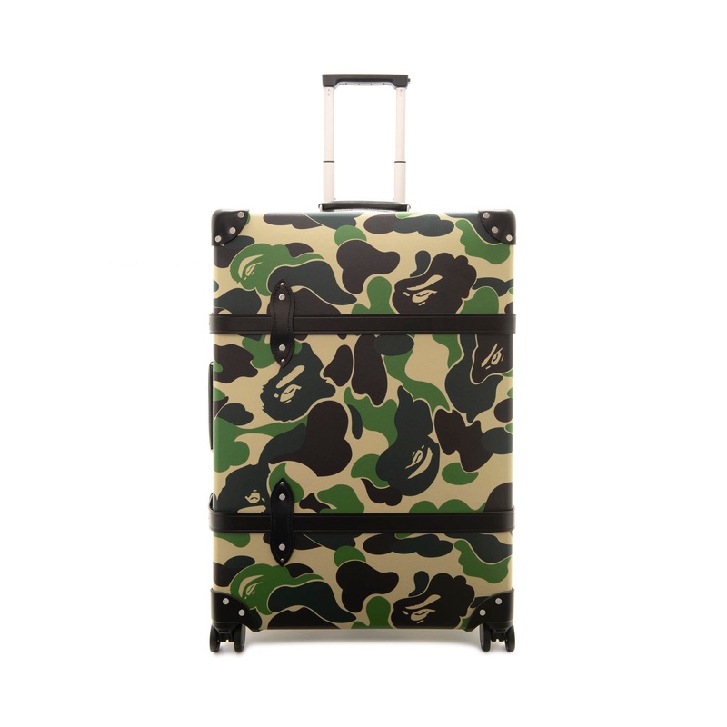 A BATHING APE  Large Check-In - 4 Wheels | Green/Green/Chrome