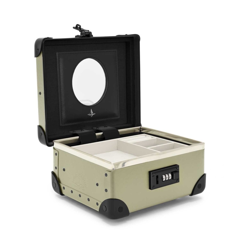 Centenary  Jewellery Case | Olive/Black/Black