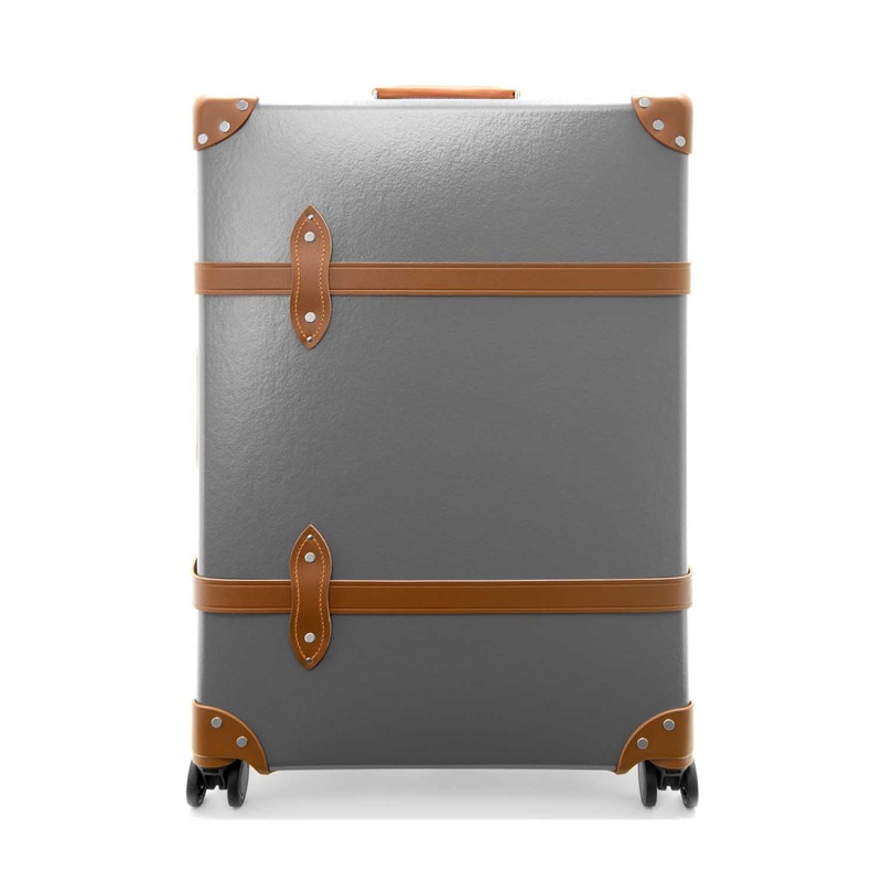 Centenary  Large Check-In - 4 Wheels | Grey/Caramel