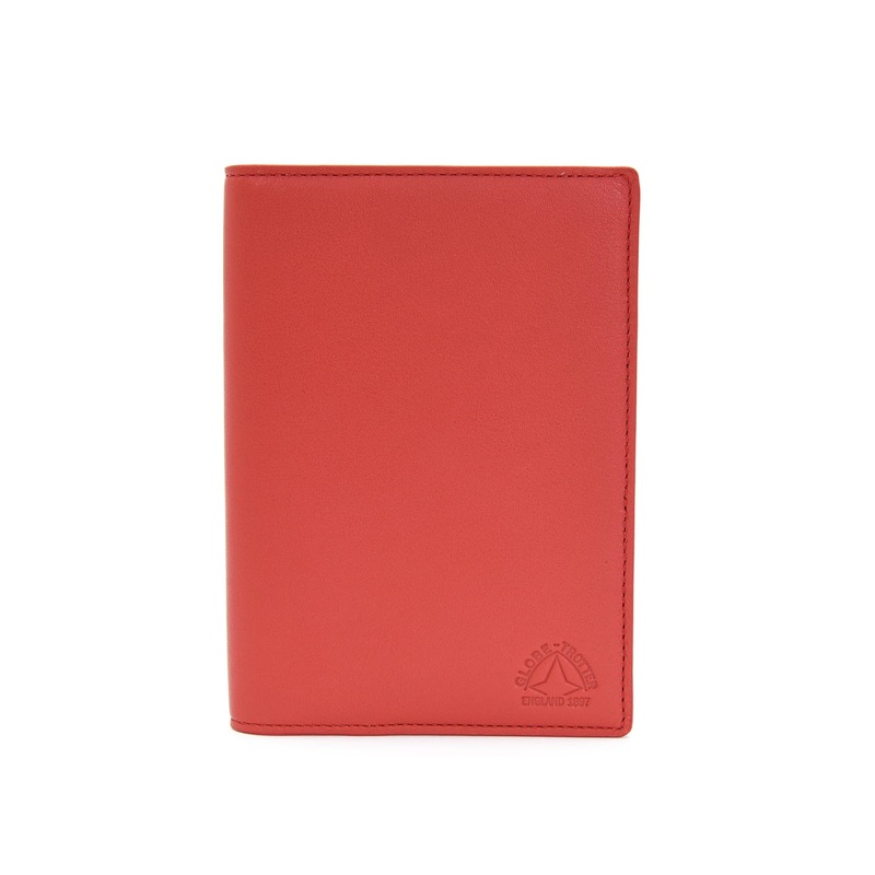 Centenary Leather  Passport Sleeve | Red
