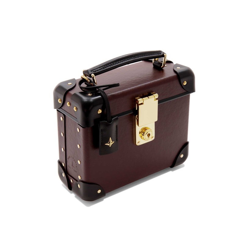 Centenary  The Handbag - Small | Oxblood/Black/Gold