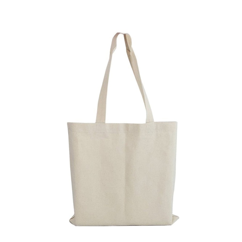 Closeout Eco-Friendly Canvas Convention Totes with Long Handles - TB205