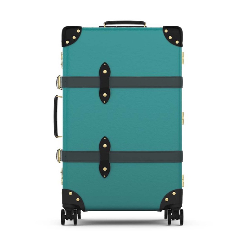 Custom  Medium Check-In - 4 Wheels | Turquoise Green/Black