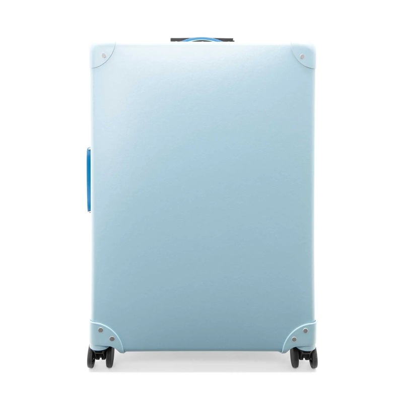 Pop Colour  Large Check-In - 4 Wheels | Pastel Blue/Pastel Blue/Chrome