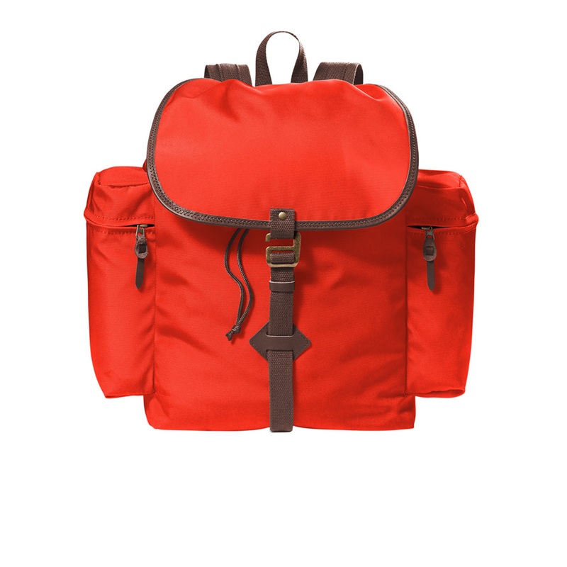 Retro-Style School Backpack for Laptops Up to 15 Inches