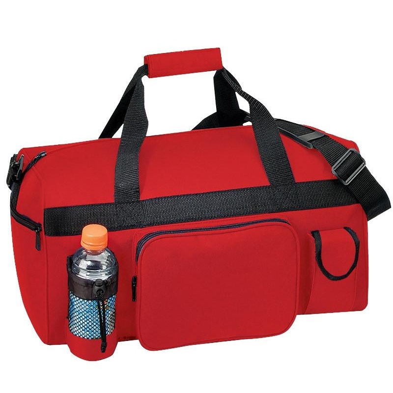 Stylish Wholesale Duffle Bag with Heavy Vinyl Backing (CLOSEOUT)