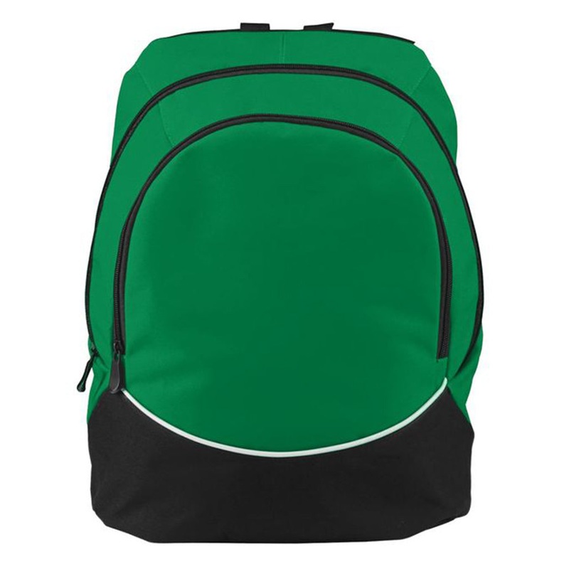 Tri-Color Polyester School Backpack