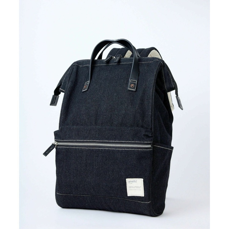 Anello Conny Kuchigane Backpack Slim R (Black)