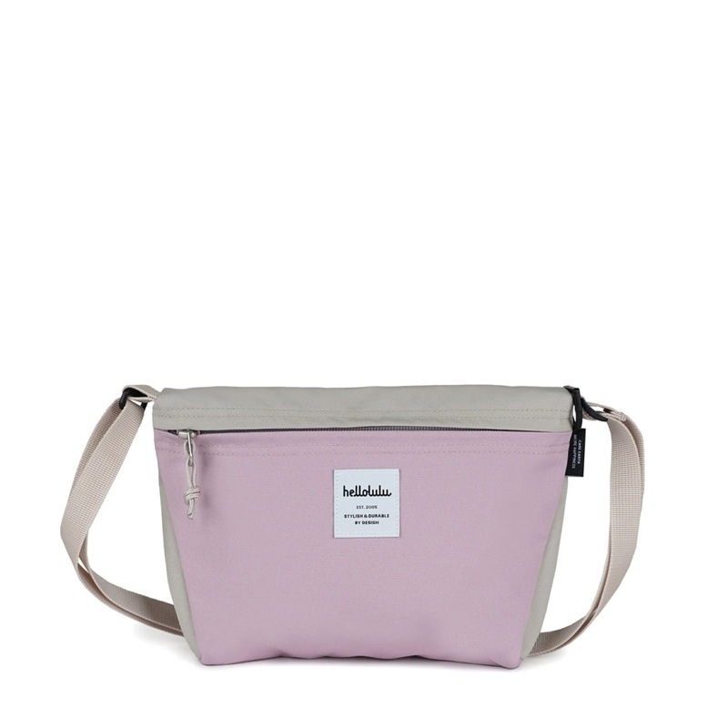 Hellolulu Cana Compact Utility Bag Recycled (Gentle Gray/Soap Purple)