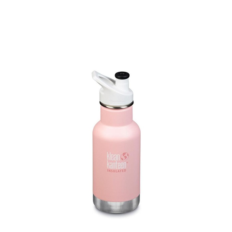 Klean Kanteen Insulated Kid Classic 12oz Water Bottle (with Kid Sport Cap) (Ballet Slipper)