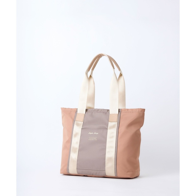 Legato Largo Color Combo A4 Tote Bag (Pink)