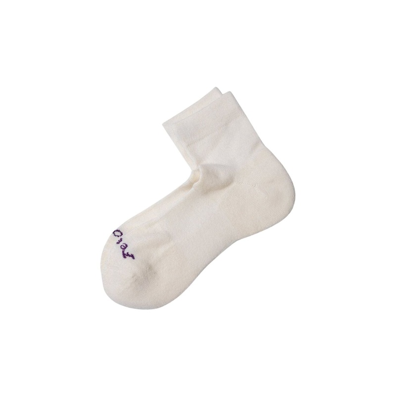 Paire Merino Wool-Blend Quarter Sock (Snow) - L