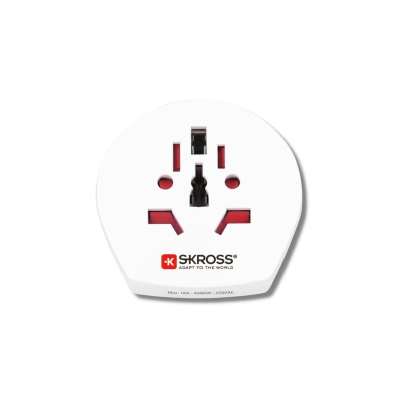 Skross World To Aus/Cn Adaptor - White