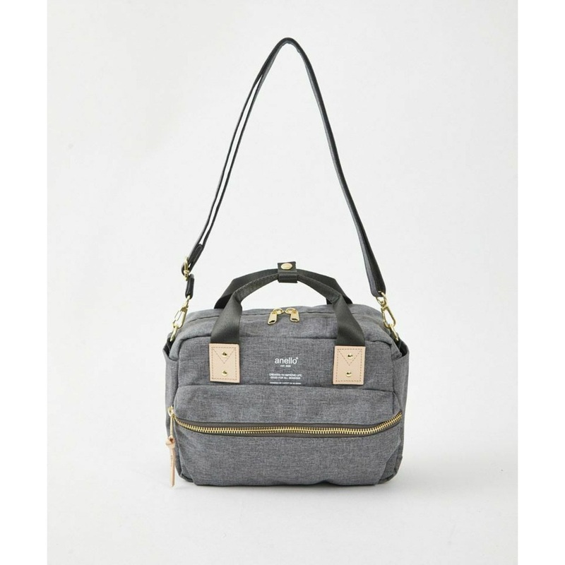 Anello Atelier Mini Shoulder Bag (Light Grey)