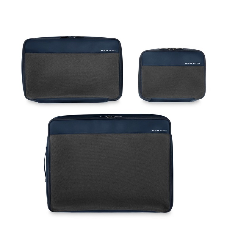 Briggs & Riley Check-In Packing Cube Set - Navy
