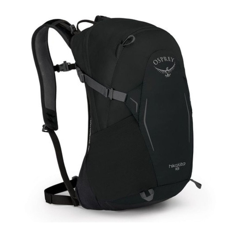 Osprey Hikelite 18 Backpack - Hiking - Everyday (Black)