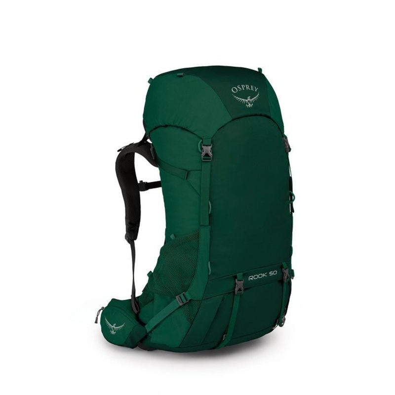 Osprey Rook 50 Backpack - Men's Backpacking (Mallard Green)