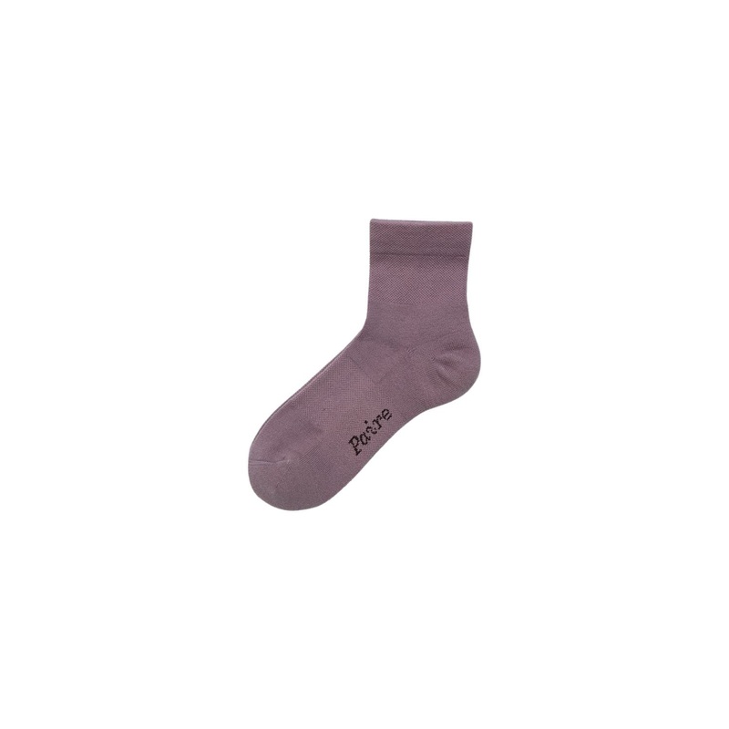 Paire Botanic Merino Wool-Blend Quarter Sock (Lilac) - S