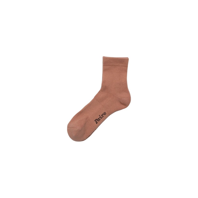 Paire Botanic Merino Wool-Blend Quarter Sock (Rose) - L