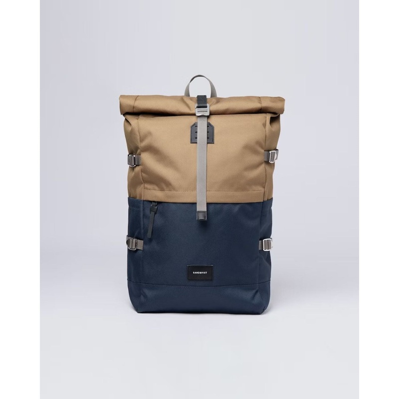 Sandqvist Bernt Backpack - Multi Marsh Yellow