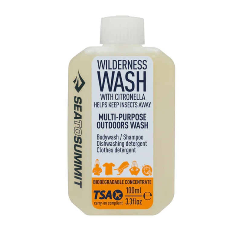 Sea To Summit Wilderness Wash Citronella 100ML/3.0 oz (Sea Mist Green)