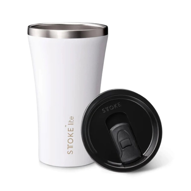 STTOKE Lite Leakproof Cup 12oz - Frost White