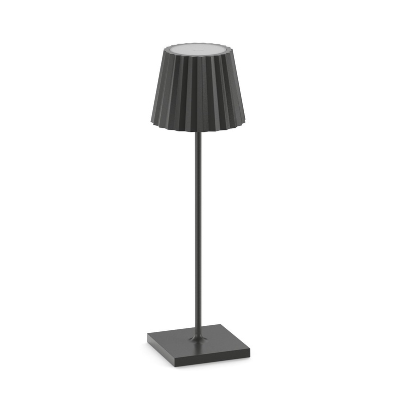 Ubiqua Plisse With 188 Lumens - 2.2W 5V Power (Black)