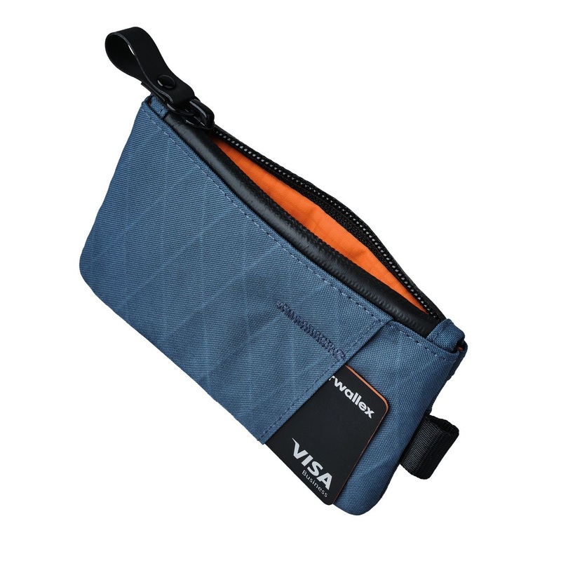 ALPAKA Zip Cardholder X-Pac RX30 (Ocean Blue)