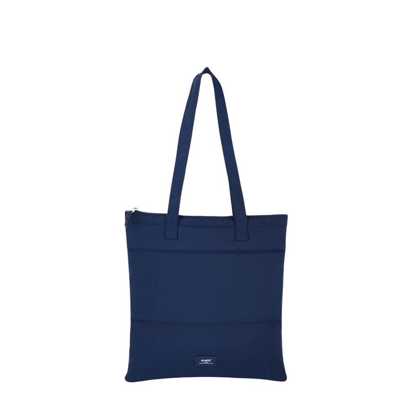 Anello Fuzzy Tote Bag (Navy)