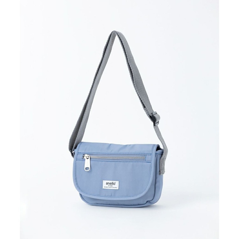 Anello Town Mini Shoulder Bag (Blue Grey)
