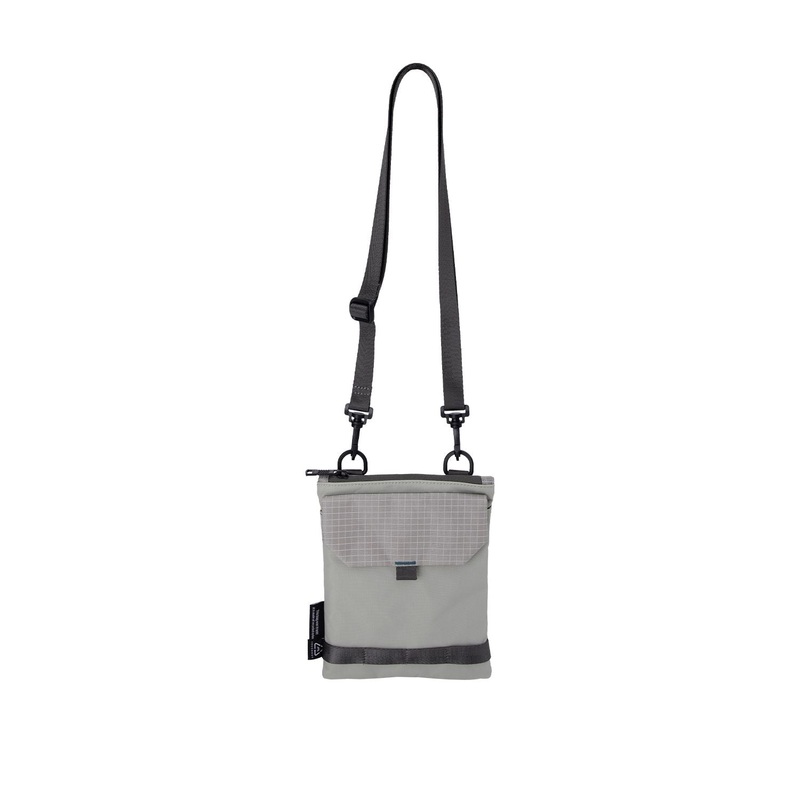 Doughnut Teleport Street Cruise Series Crossbody Bag - Light Grey X Teal