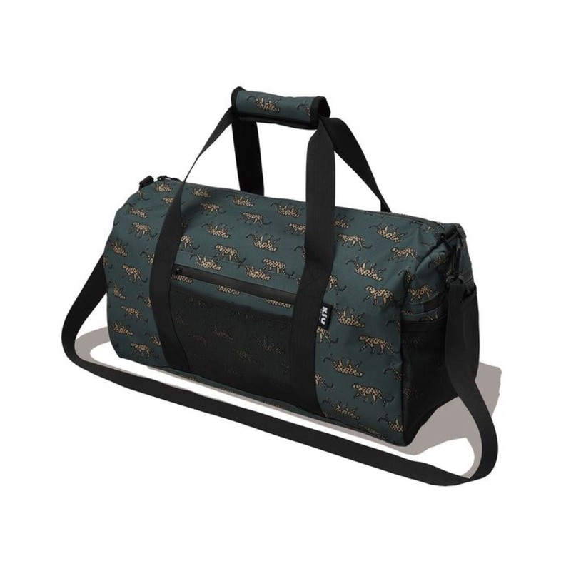 KiU Water Repellent 600D Boston Bag 31L (Leopard)
