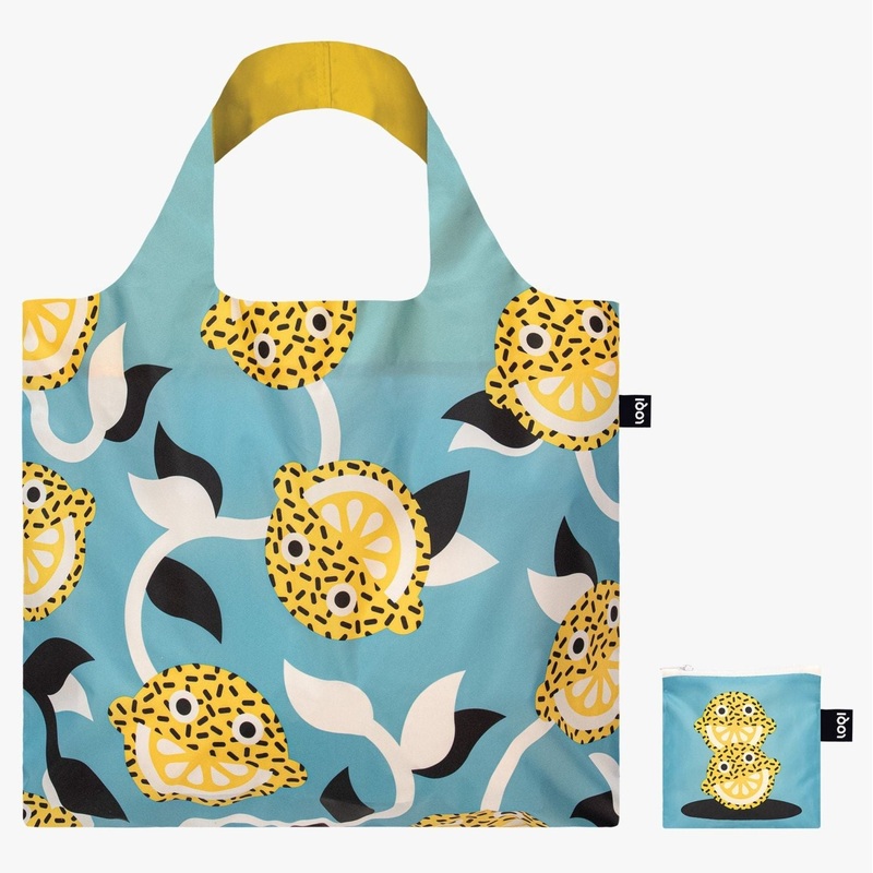 LOQI Artist Foldable Tote Bag - Daniel Ramirez Perez - Lucky Lemons Recycled