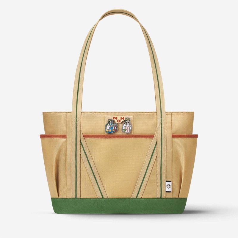 MAH Young Tour Tote Camplife Recycloth Tote Bag - Green