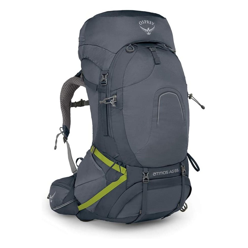 Osprey Atmos AG 65 Backpack - Large - Men's Backpacking (Abyss Grey)