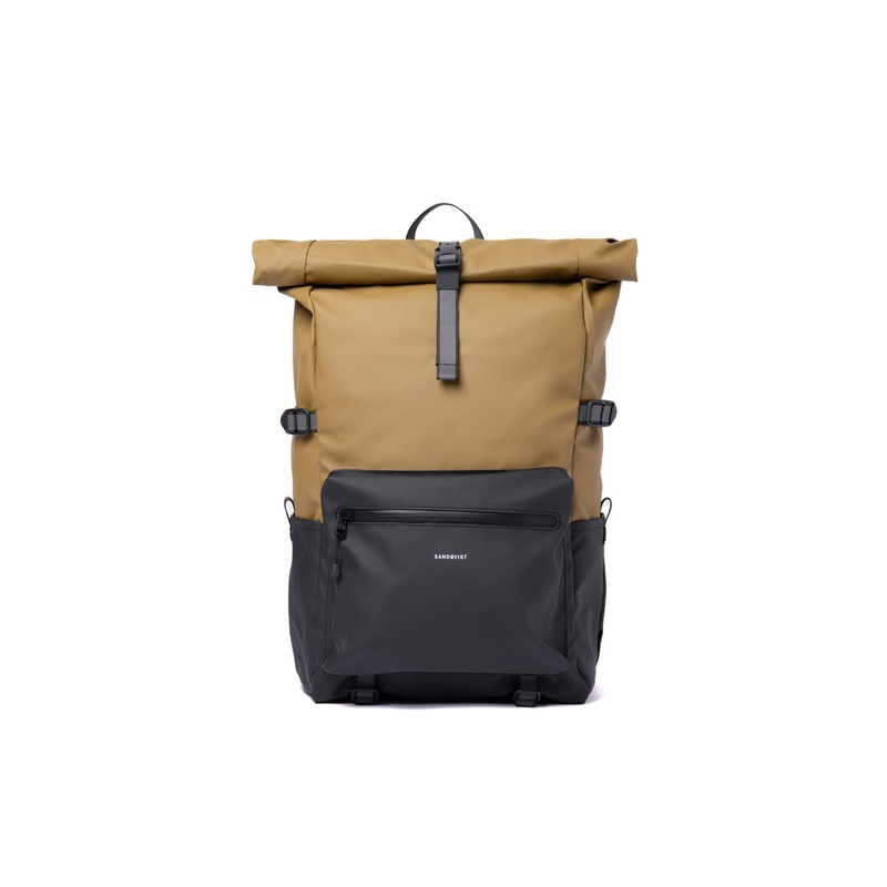 Sandqvist Ruben 2.0 Backpack - Multi Marsh Yellow