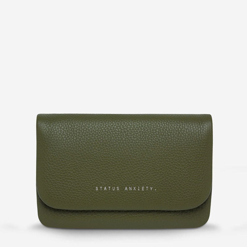 Status Anxiety Impermanent Wallet - Khaki