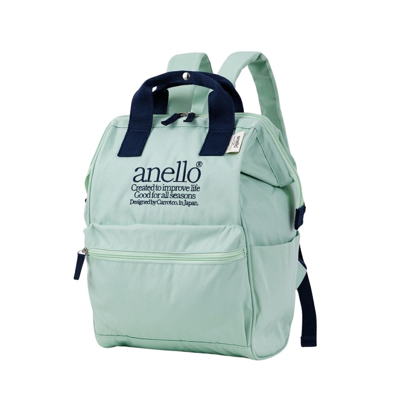 Anello Beverly Kuchigane Backpack R (Light Green)