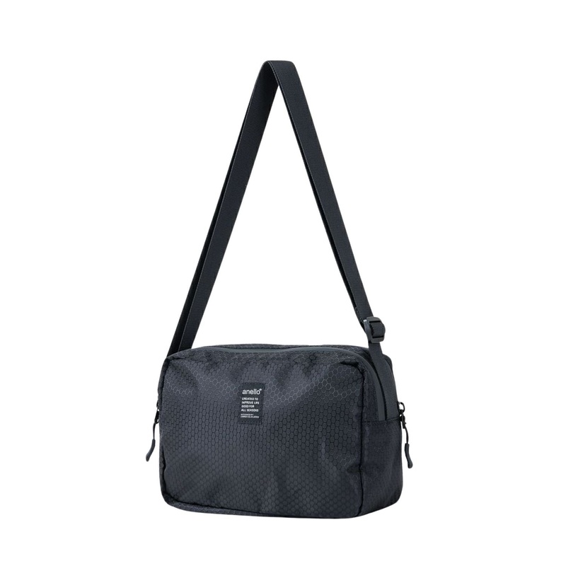 Anello Lit Mini Shoulder Bag (Honeycomb Black)