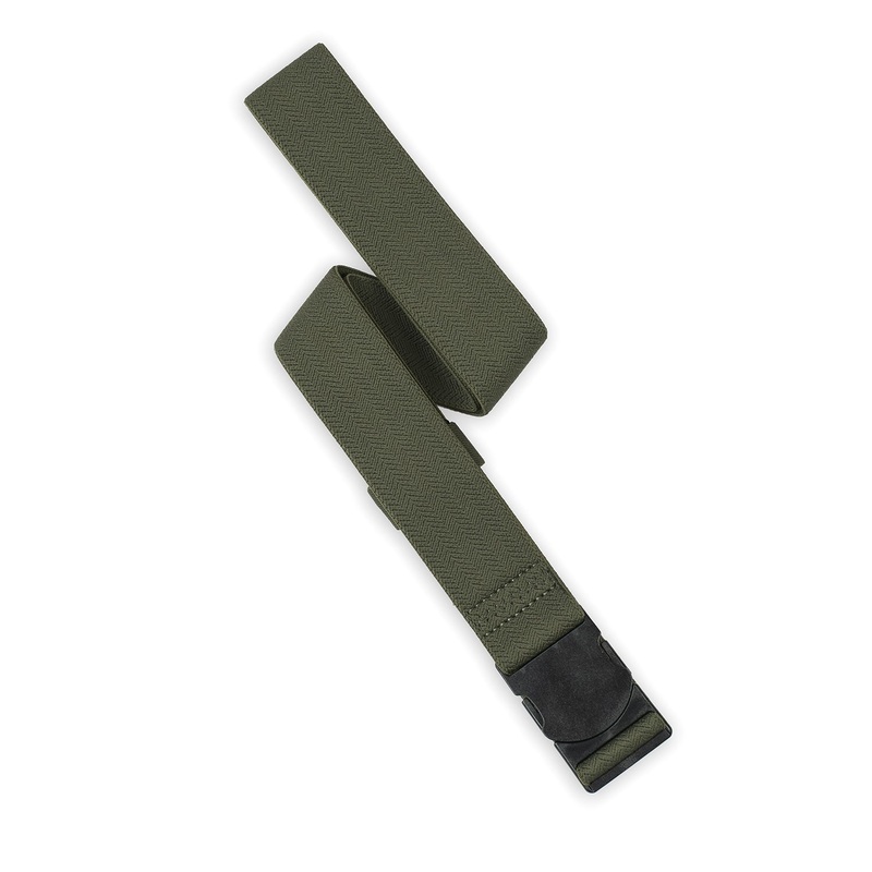 Crossing Travel Belt With Loop Buckle (Medium) - Green