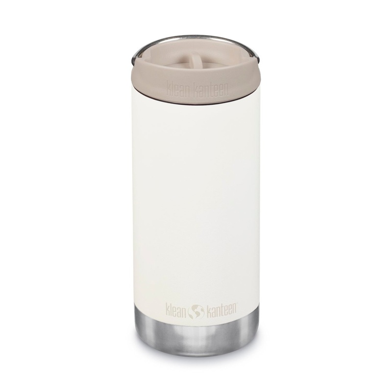 Klean Kanteen Insulated TKWide 12oz Water Bottle (with Cafe Cap) (Tofu)