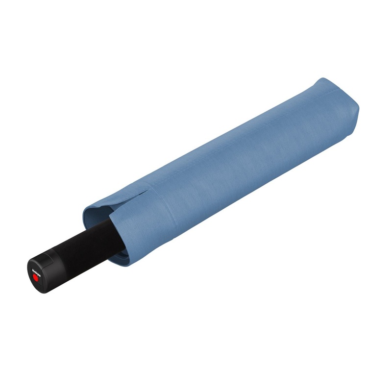 Knirps U.090 Ultralight XXL Manual Compact (UV Protection) - Blue / Black Inner Coating