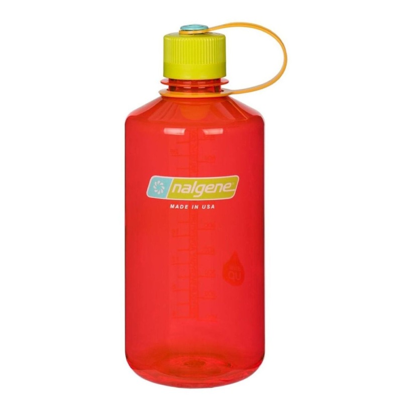 Nalgene 32oz Narrow Mouth Water Bottle - Pomegranate