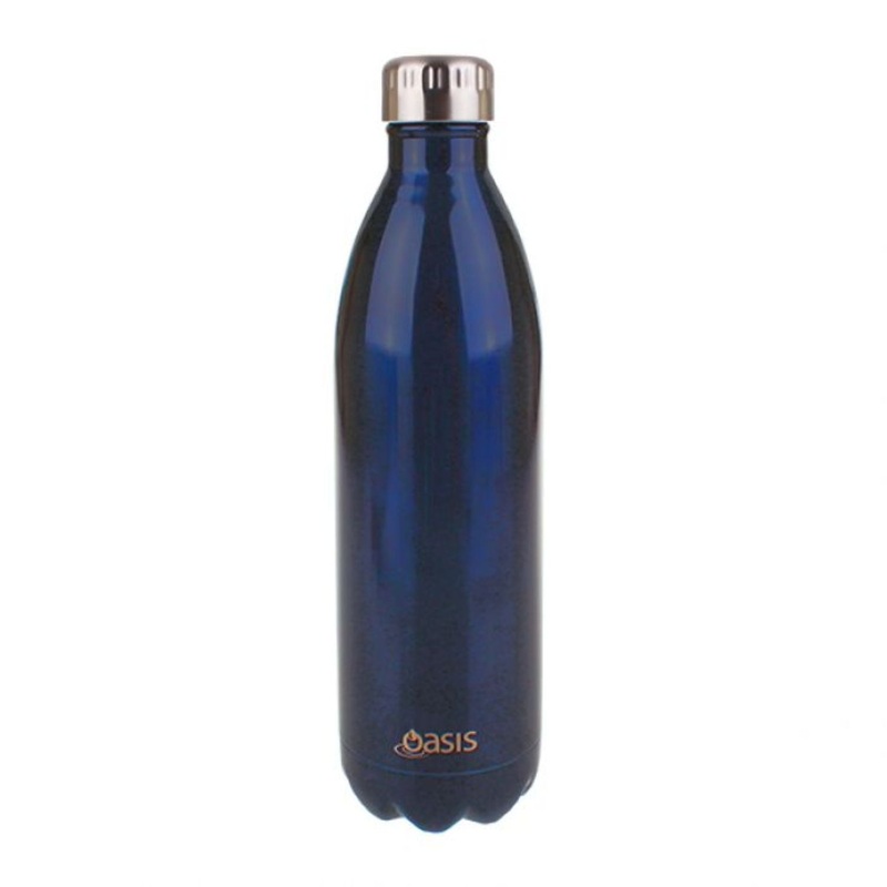 Oasis Stainless Steel Insulated Water Bottle 1L - Navy